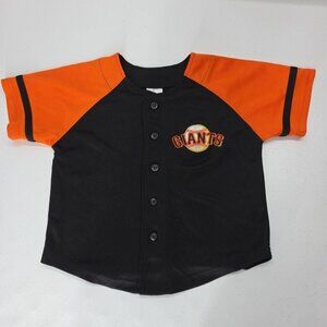 Vtg San Francisco Giants Barry Bonds #25 Kid Athlete Size 4 Genuine Merchandise